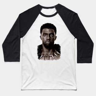 Black Panther Wakanda mode transparant Baseball T-Shirt